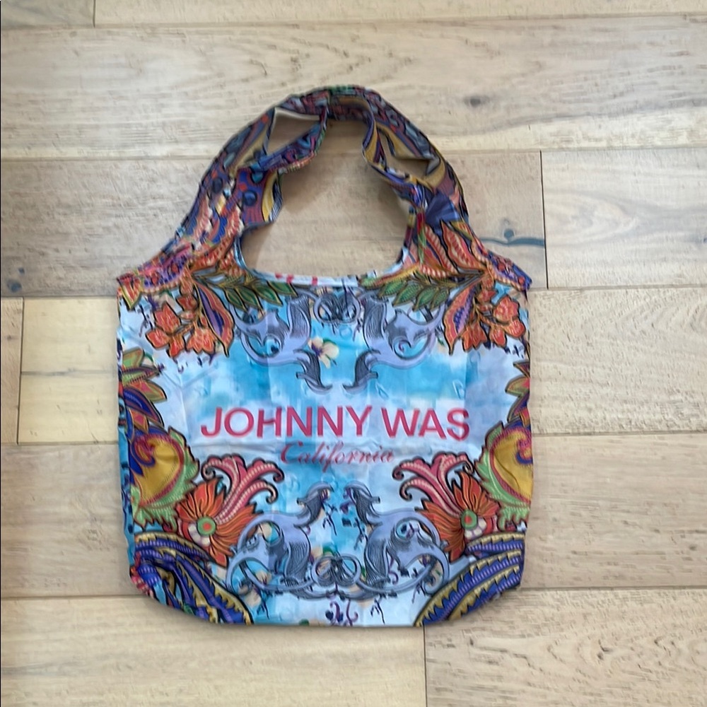 Johnny Was Multicolor Floral Tote